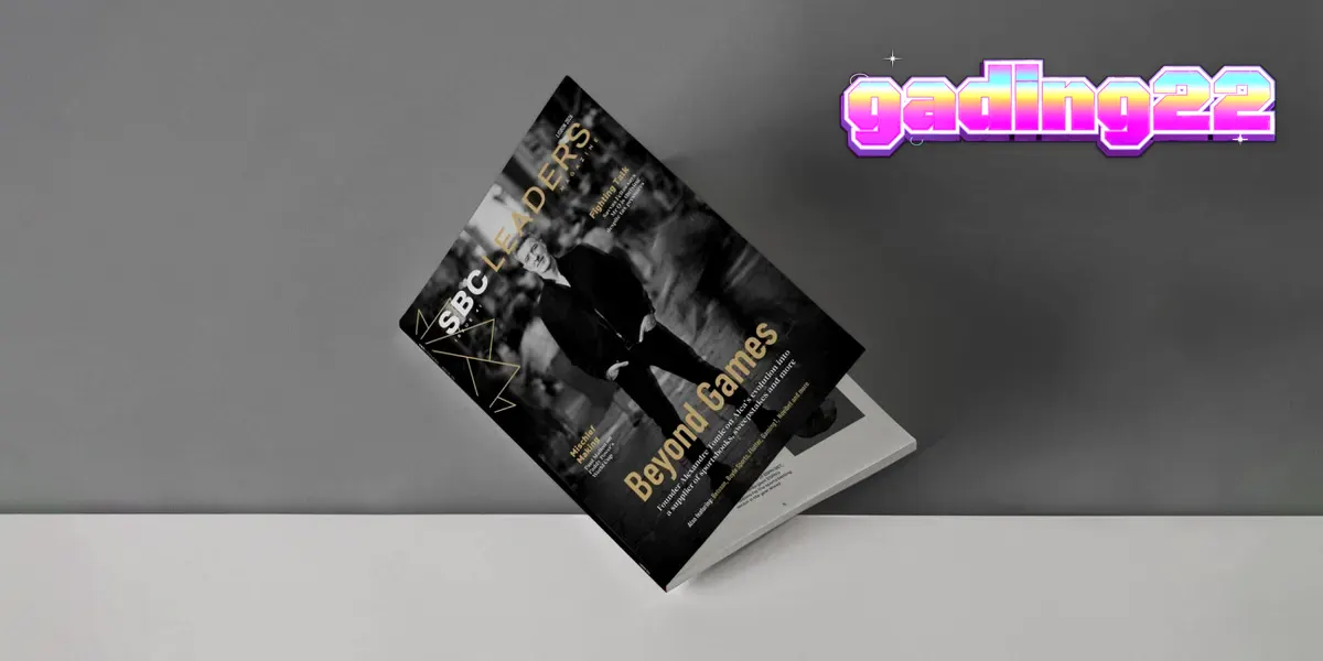 Ilustrasi konsep industri iGaming modern dengan elemen digital dan teknologi.